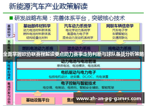 全面掌握欧协联赛程解读要点助力赛事走势判断与球队备战分析策略